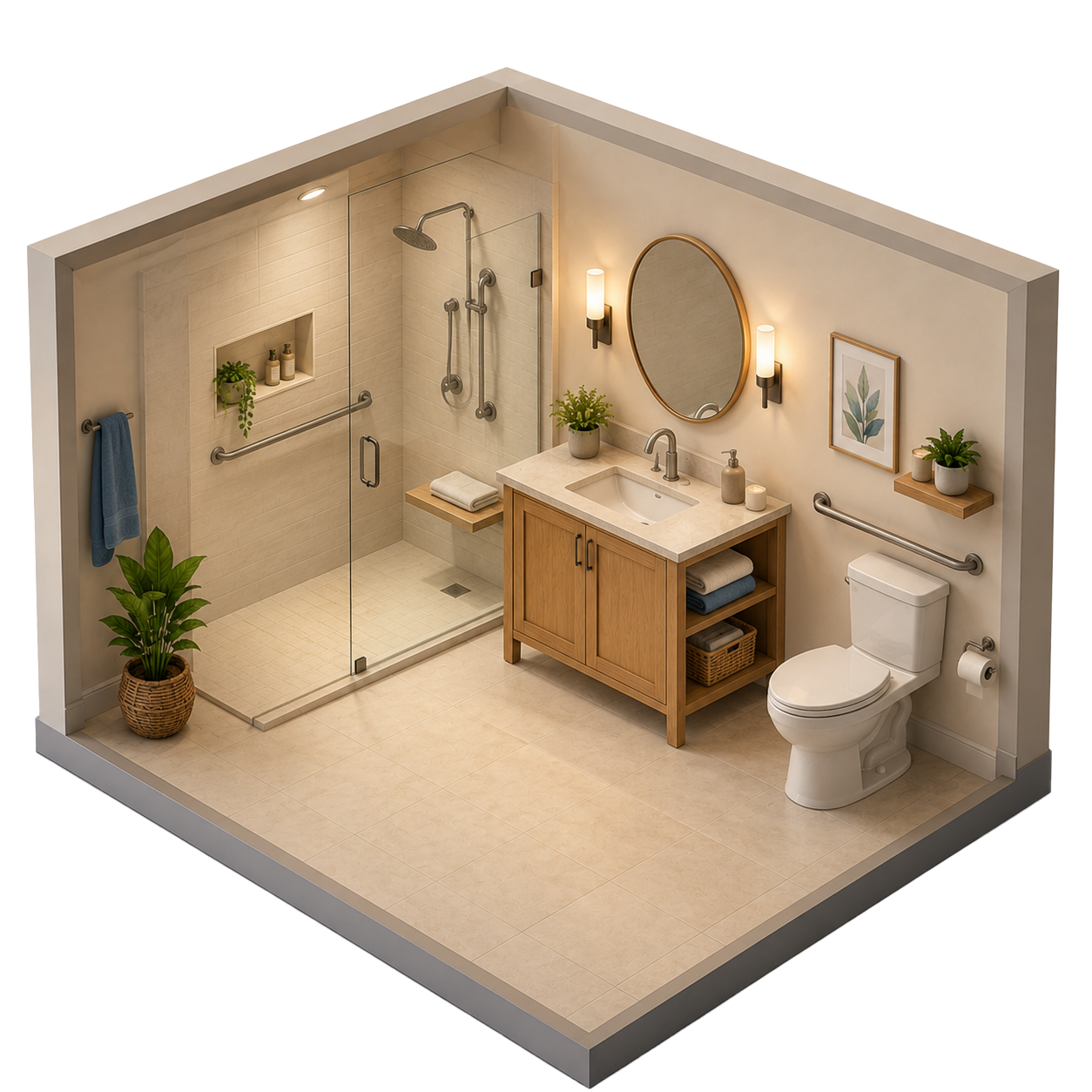 Bathroom conversion
